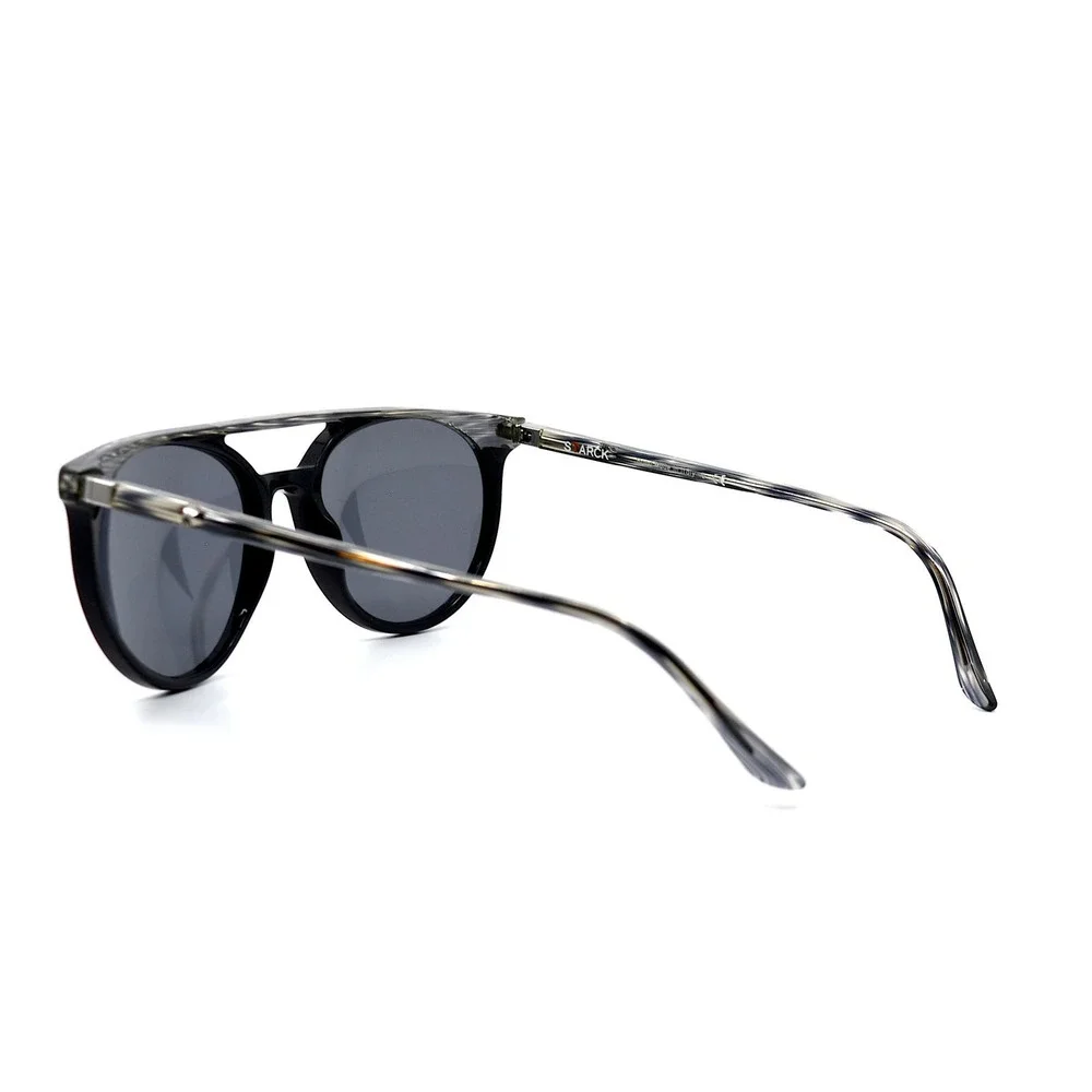 NEW STARCK SH5020 0001/81 BLACK GREY POLARIZED AUTHENTIC SUNGLASSES